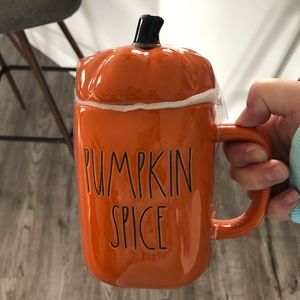 Rae Dunn Pumpkin Spice Topper Mug
